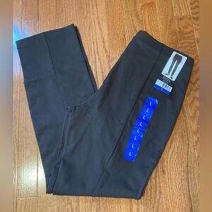 NWT Banana Republic Woman’s Pull On Straight Leg Ponte Brown Pants LARGE